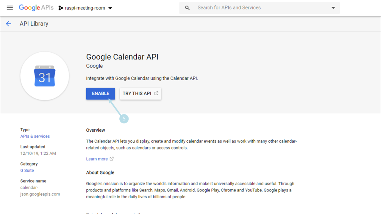 Google API - Experiments & POC